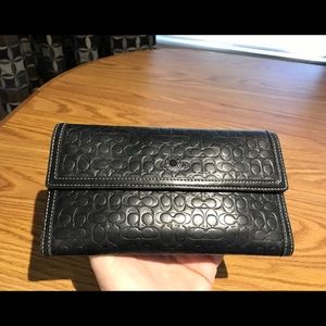 Coach Brown  C Signature Wallet